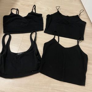 Black tank top bundle